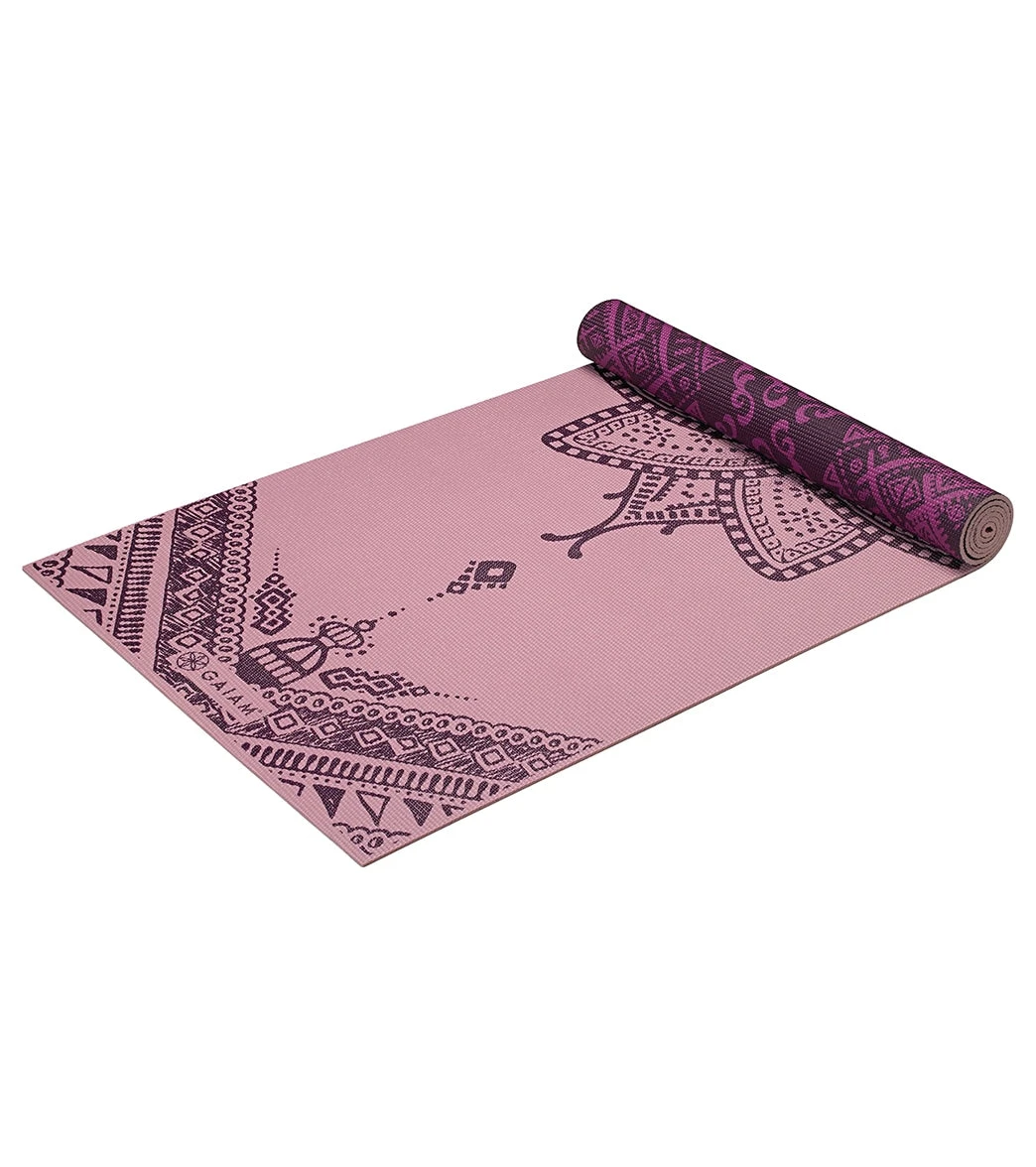 Gaiam 6mm Yoga Mat Reversible Inner Peace - Image 2