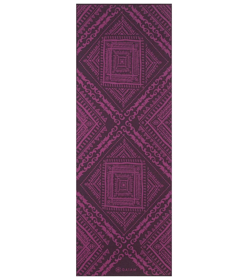 Gaiam 6mm Yoga Mat Reversible Inner Peace - Image 3