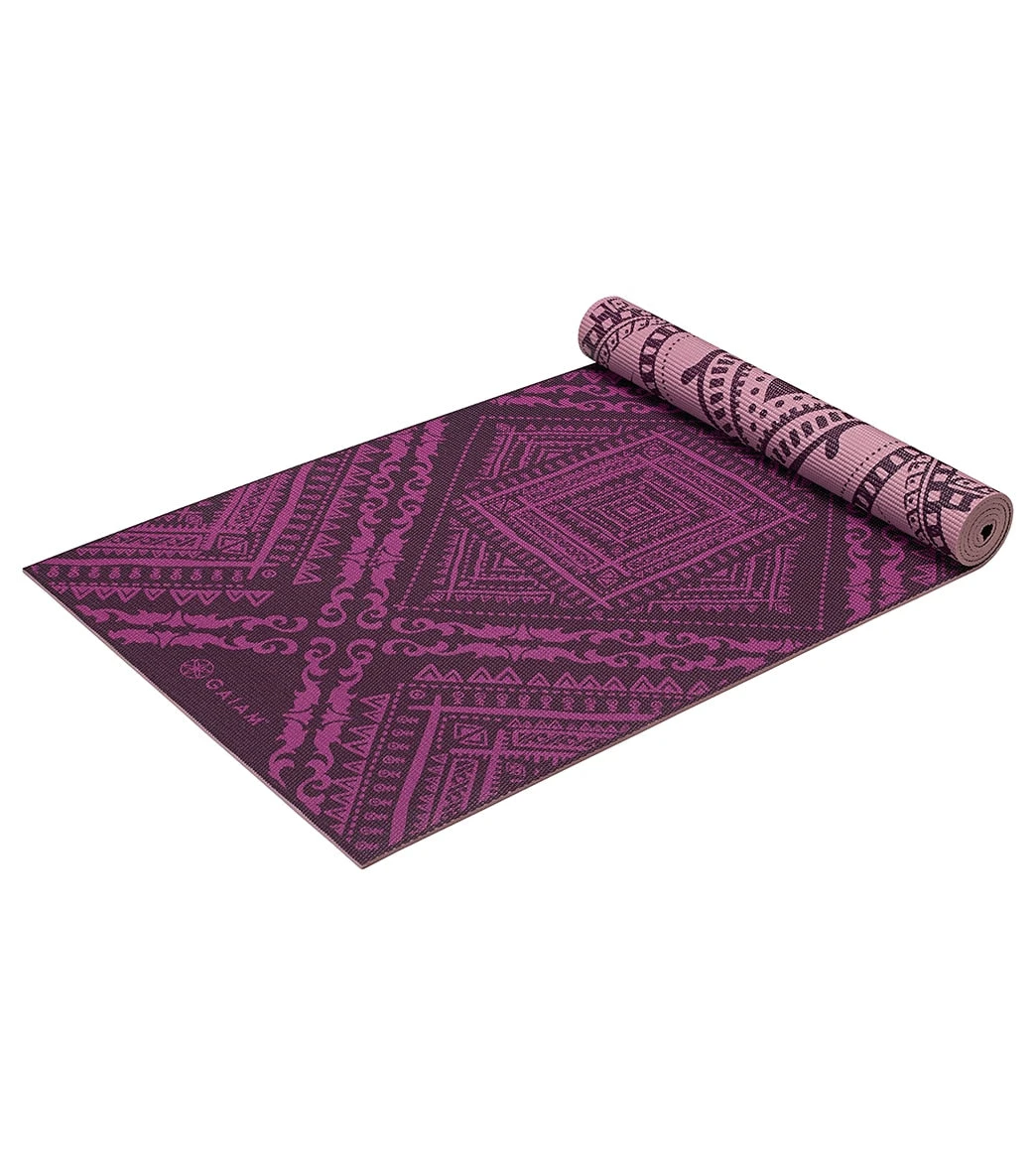 Gaiam 6mm Yoga Mat Reversible Inner Peace - Image 5