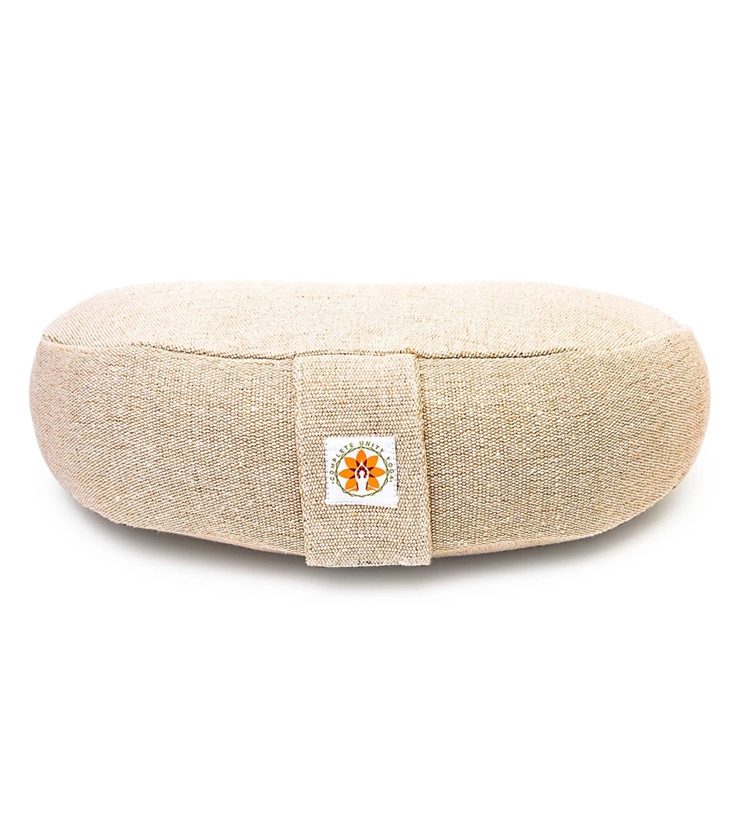 Complete Unity Jute Natural Meditation Cushion Jute Natural