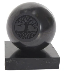 Healing N Love Shungite Tree Of Life Sphere On Base Shungite