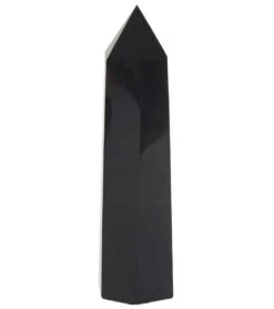Healing N Love Large Pillar Point Crystal Black Obsidian
