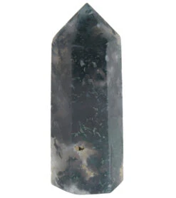 Healing N Love Medium Pillar Point Crystal Moss Agate