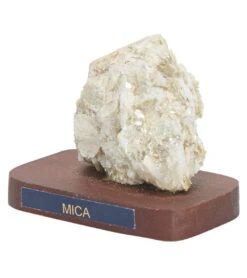 Healing N Love Mica On Wooden Base Mica