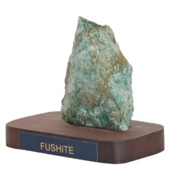 Healing N Love Fuchsite On Wooden Base Fuchsite