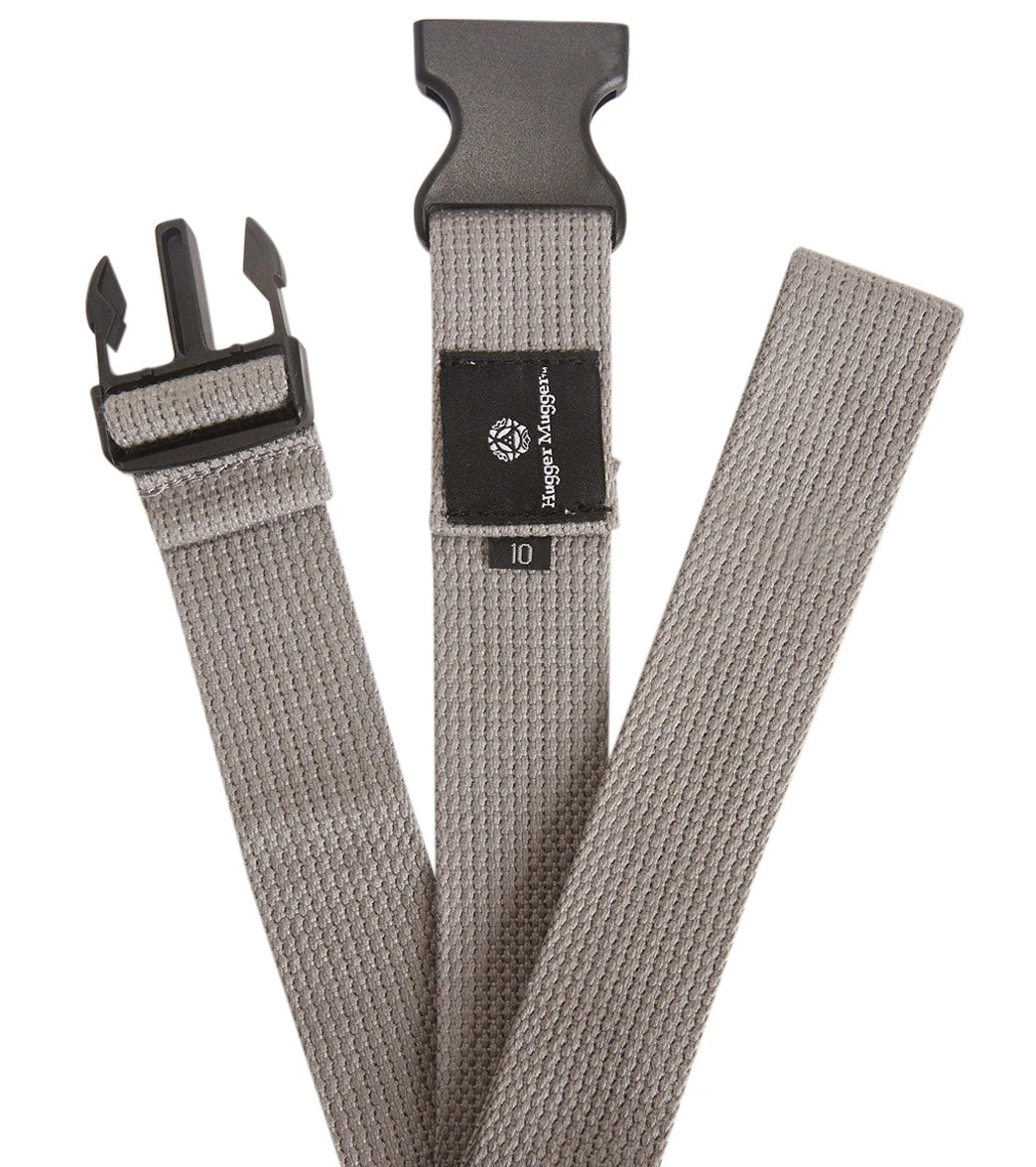 Hugger Mugger 10' Quick Release Yoga Strap Grey
