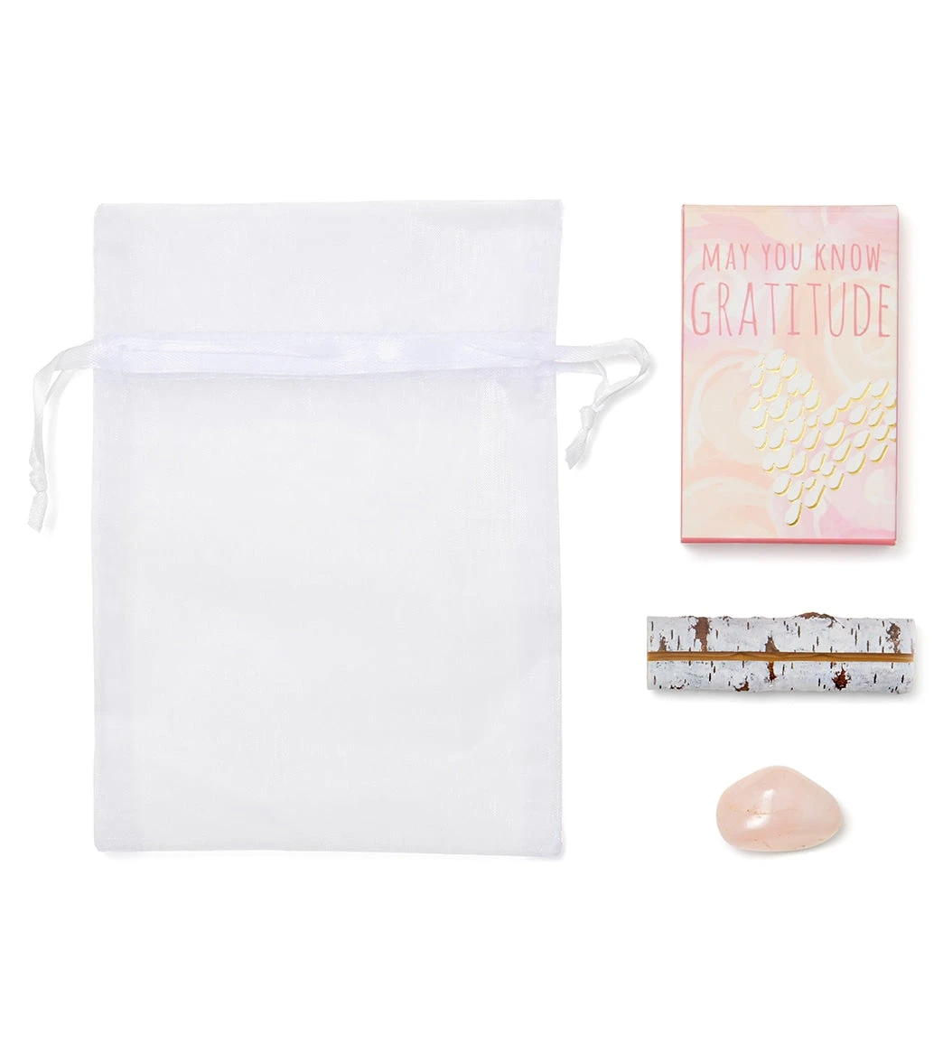 May You Know Joy May You Know Gratitude Ritual Set Pink - Image 3