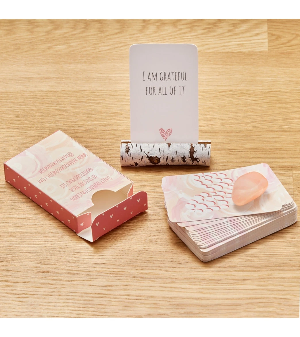 May You Know Joy May You Know Gratitude Ritual Set Pink - Image 2