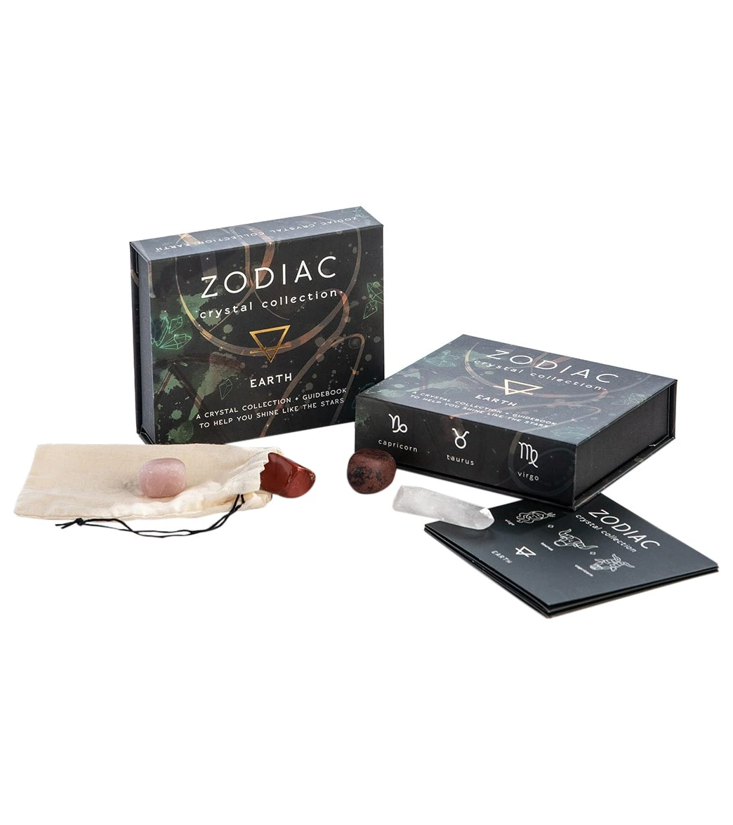 GeoCentral Zodiac Crystal: Earth Black