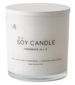 RXLA Fresh Fig Soy Candle, 15 Oz