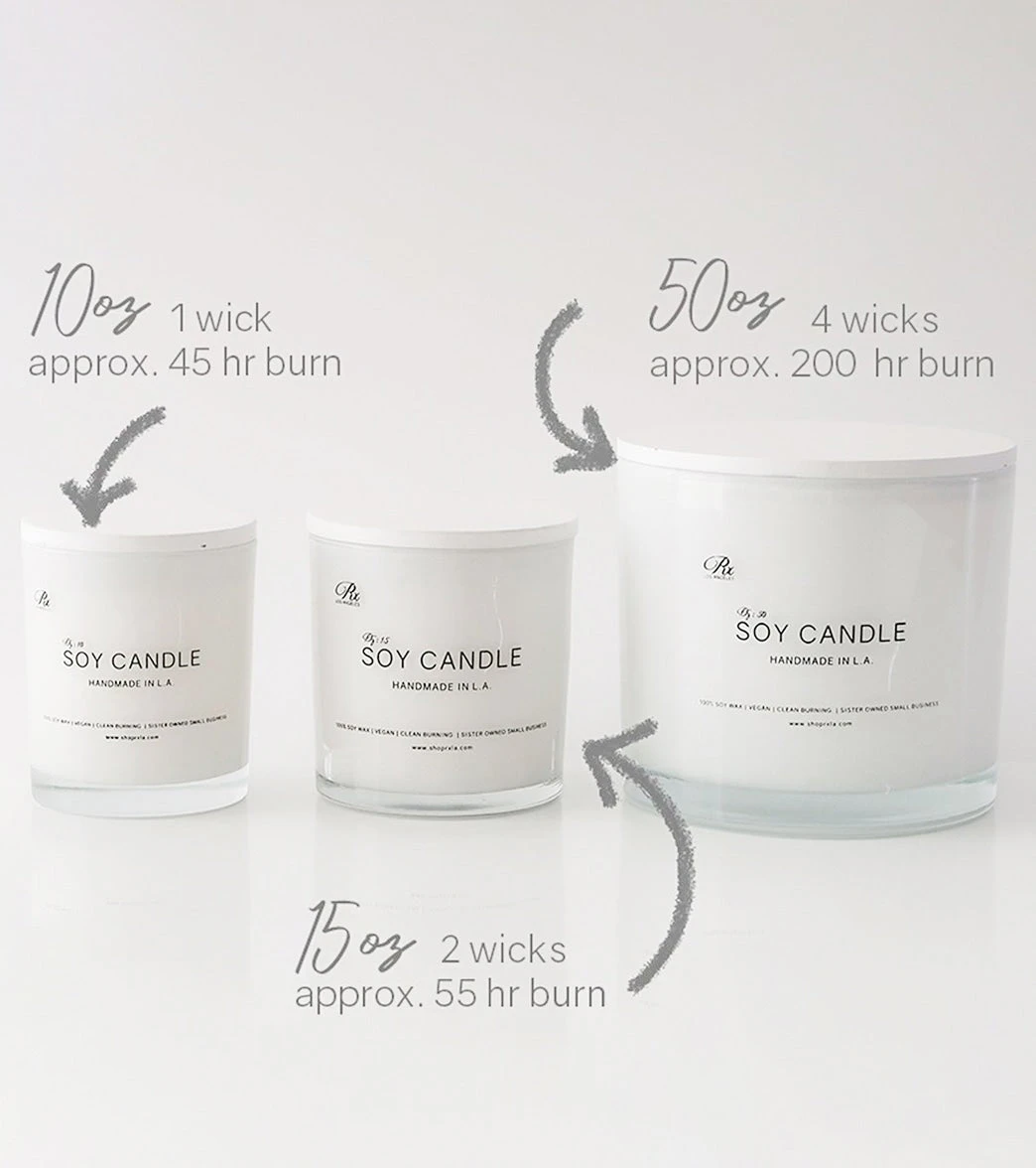 RXLA Fresh Fig Soy Candle, 15 Oz - Image 3