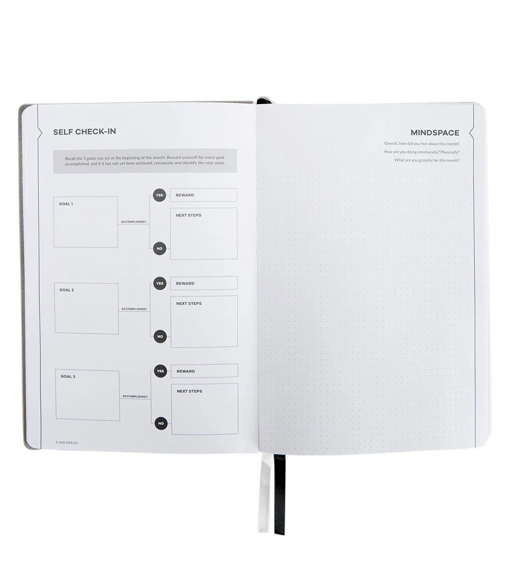 Sked Planner Small Classic Black Planner - Image 2