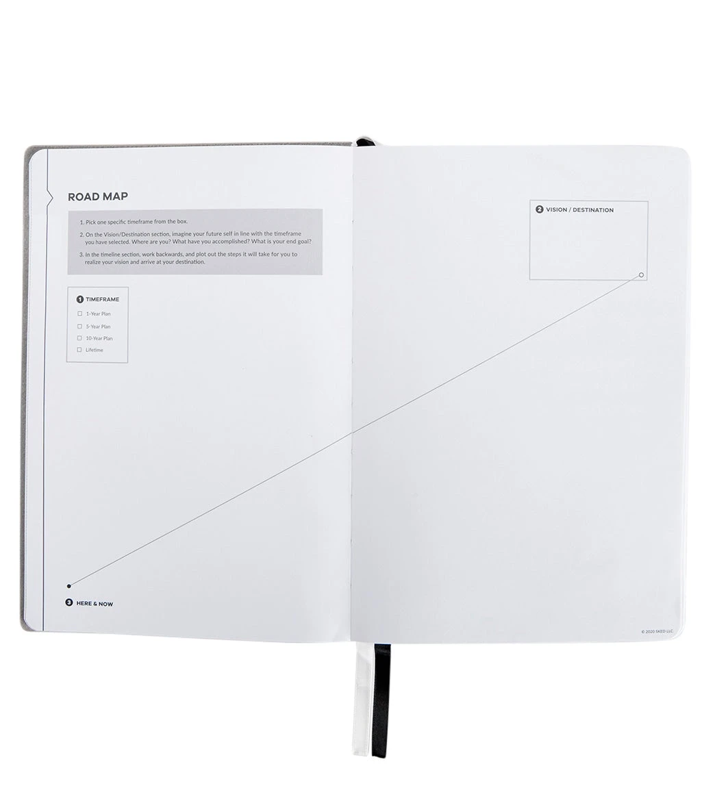 Sked Planner Small Classic Black Planner - Image 4