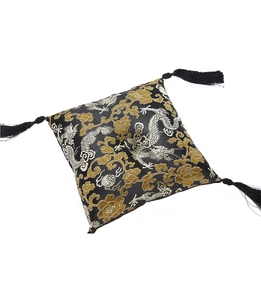 DZi 7'' Brocade Bowl Cushion Black