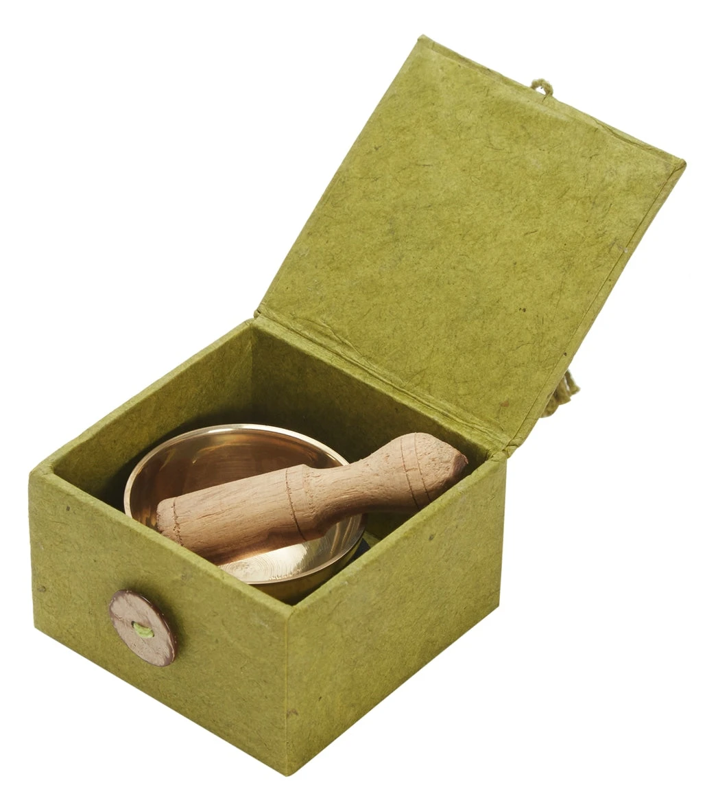 DZi Mini Meditation Bowl Box: 2" Tree Of Life Green - Image 3