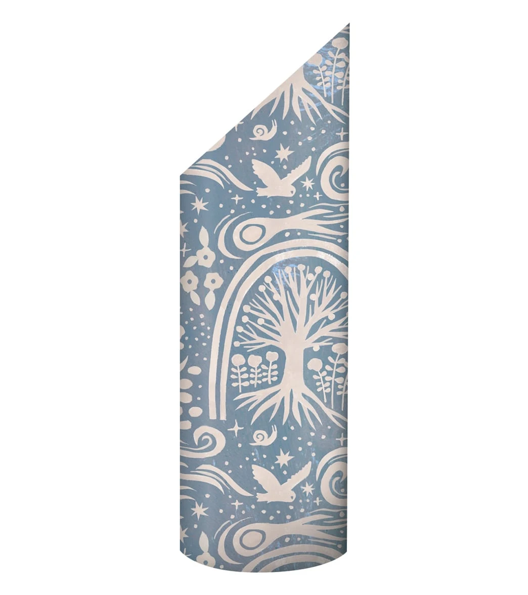 Mache Homi Yoga Mat Storage Tube | Cosmos Blue, White
