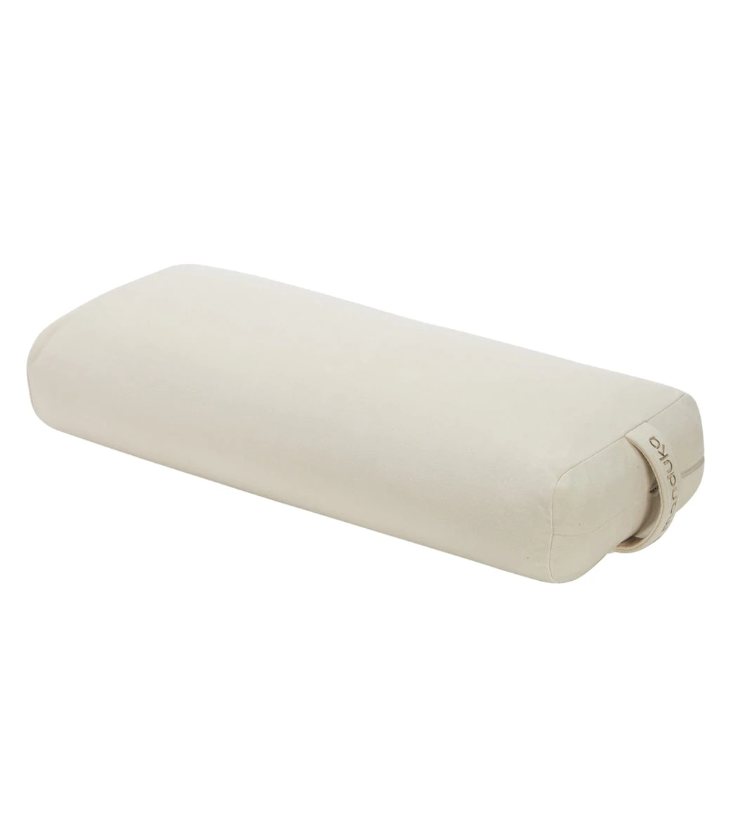 Manduka Enlight Rectangular Yoga Bolster Sand