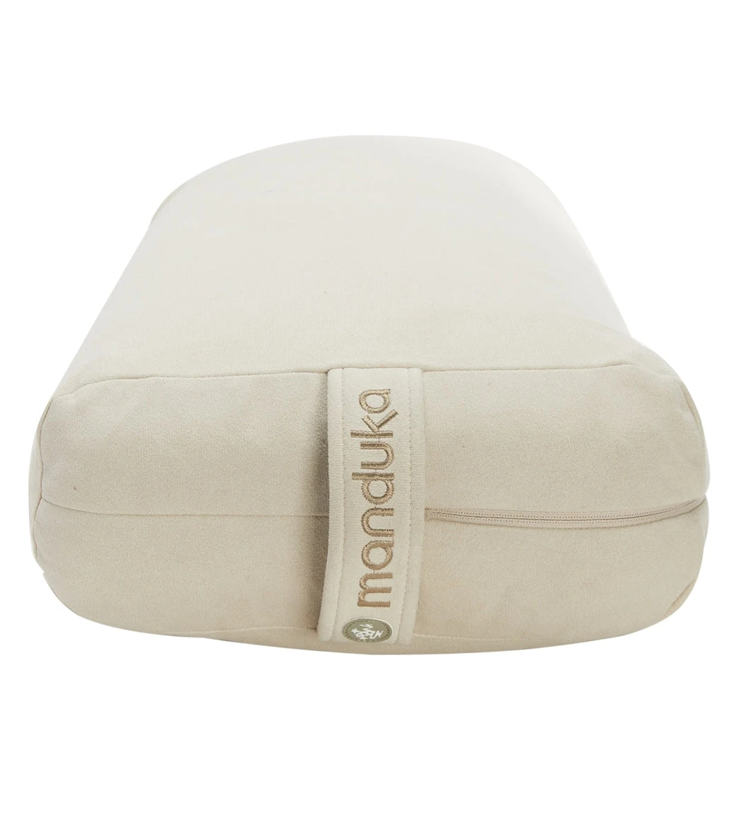Manduka Enlight Rectangular Yoga Bolster Sand - Image 2