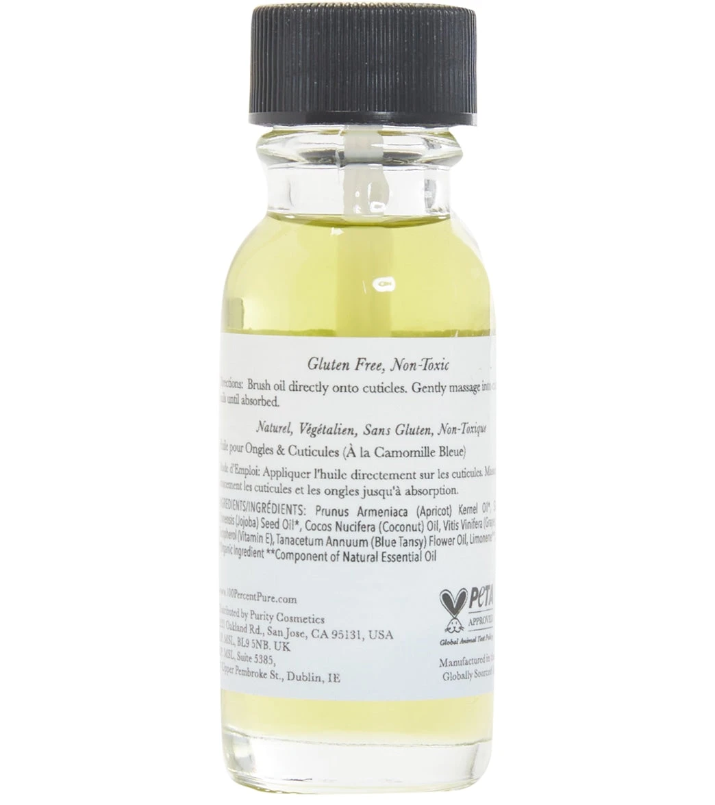 100% Pure Nail & Cuticle Oil, 0.5 Fl Oz