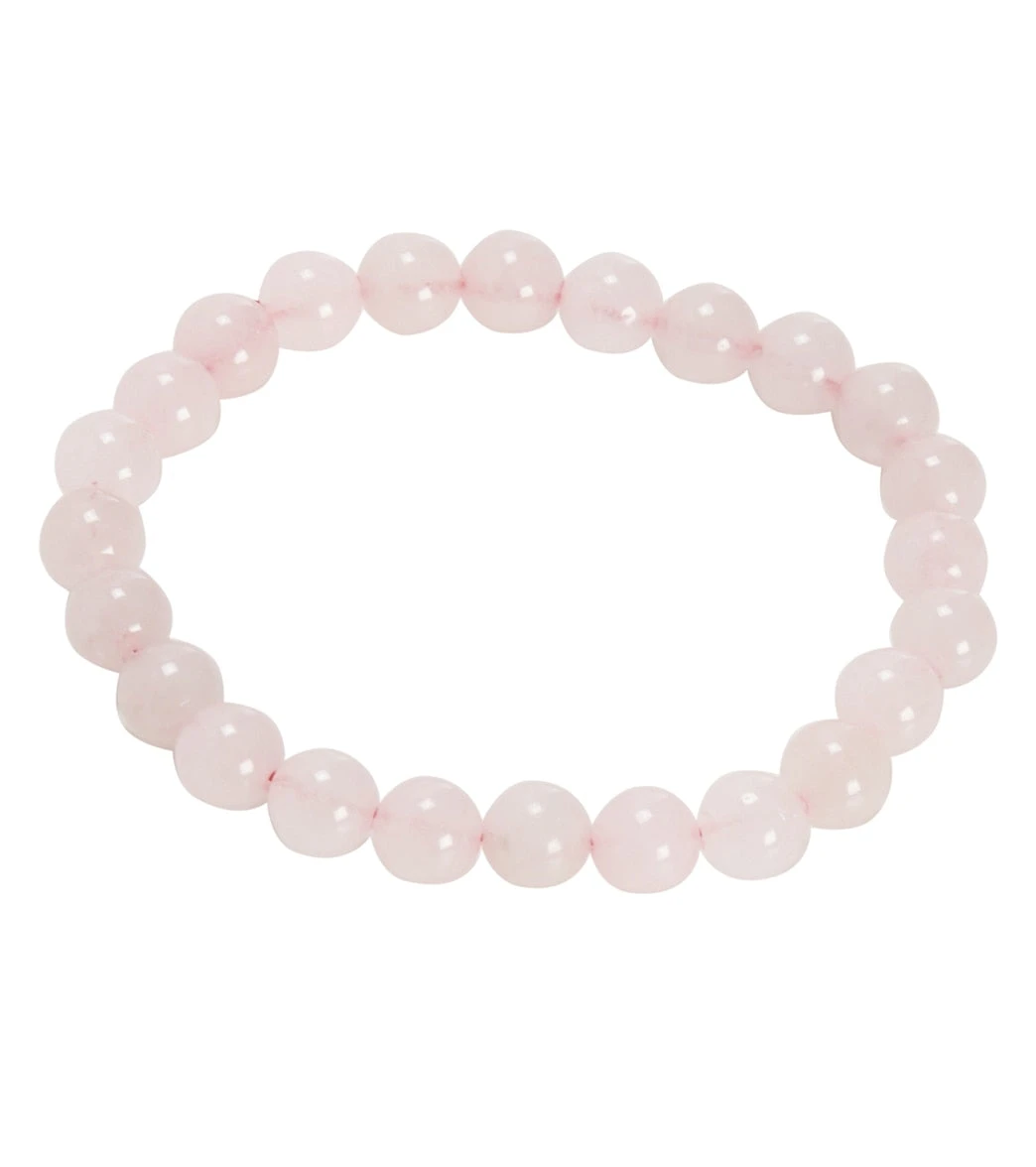 Yak & Yeti Rose Quartz Beaded Bracelet - Image 2
