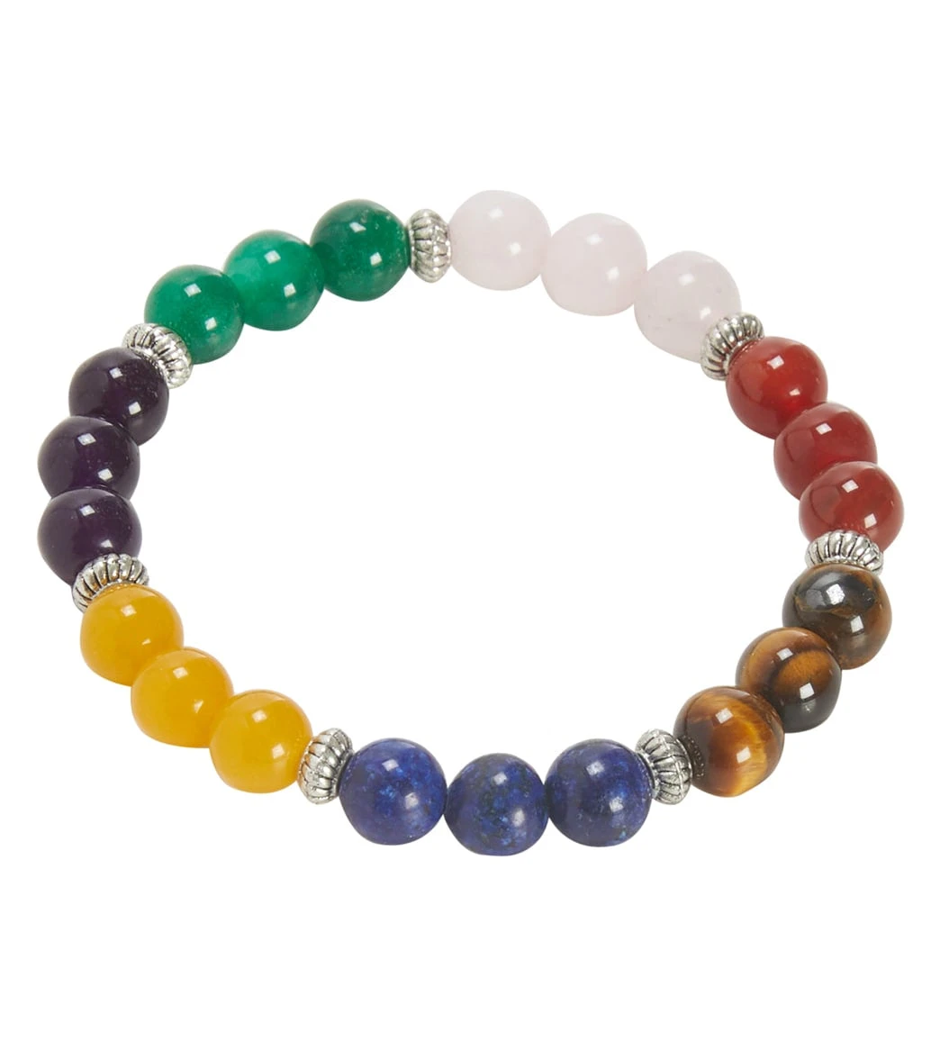 Yak & Yeti 7 Stones Chakra Bracelet - Image 2