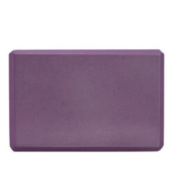 Halfmoon 3" Foam Yoga Block Plum