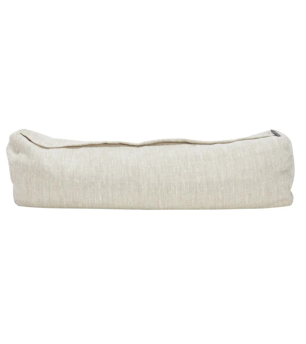 Halfmoon Linen Mini Cylindrical Bolster - Image 3