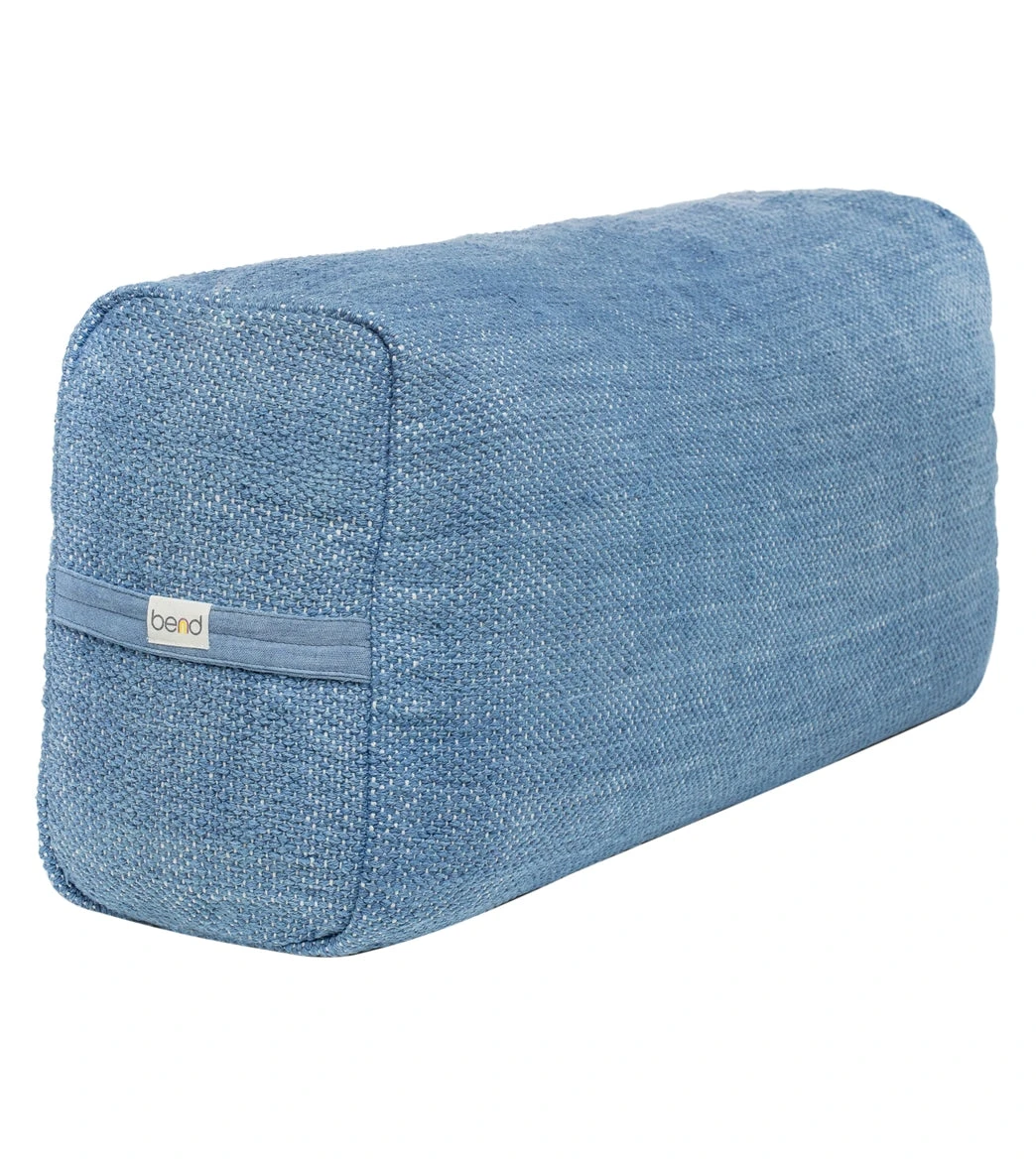 Bennd Yoga Indigo Ayurvedic Yoga Bolster - Image 4