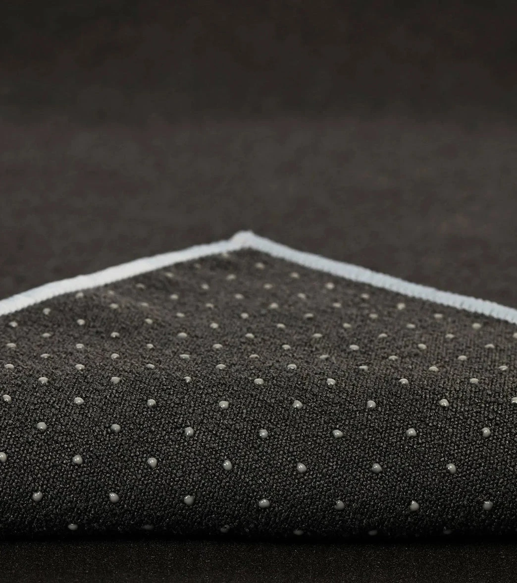 Manduka Yogitoes® Yoga Mat Towel, 71" Grey