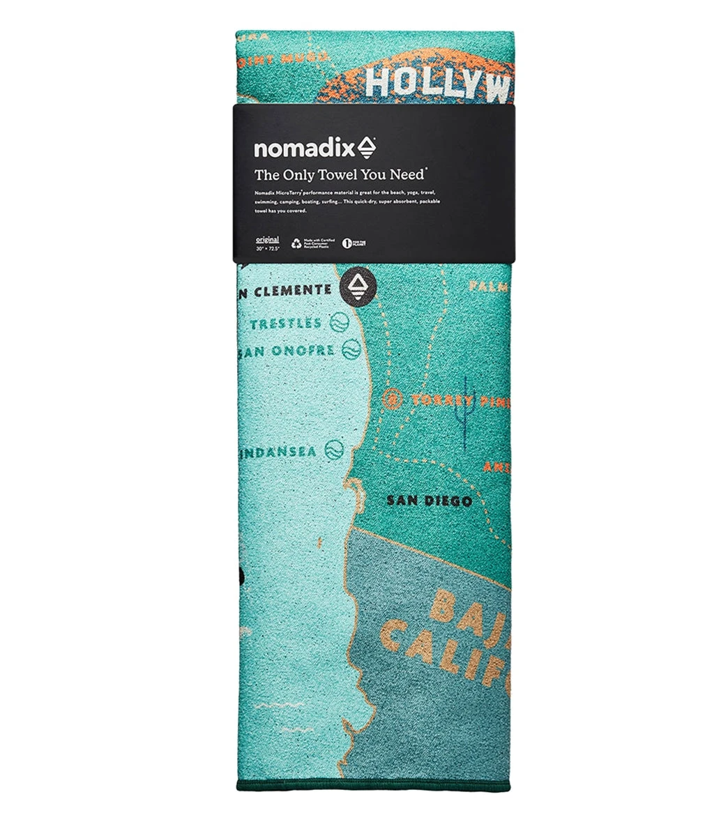 Nomadix Original Towel California Map