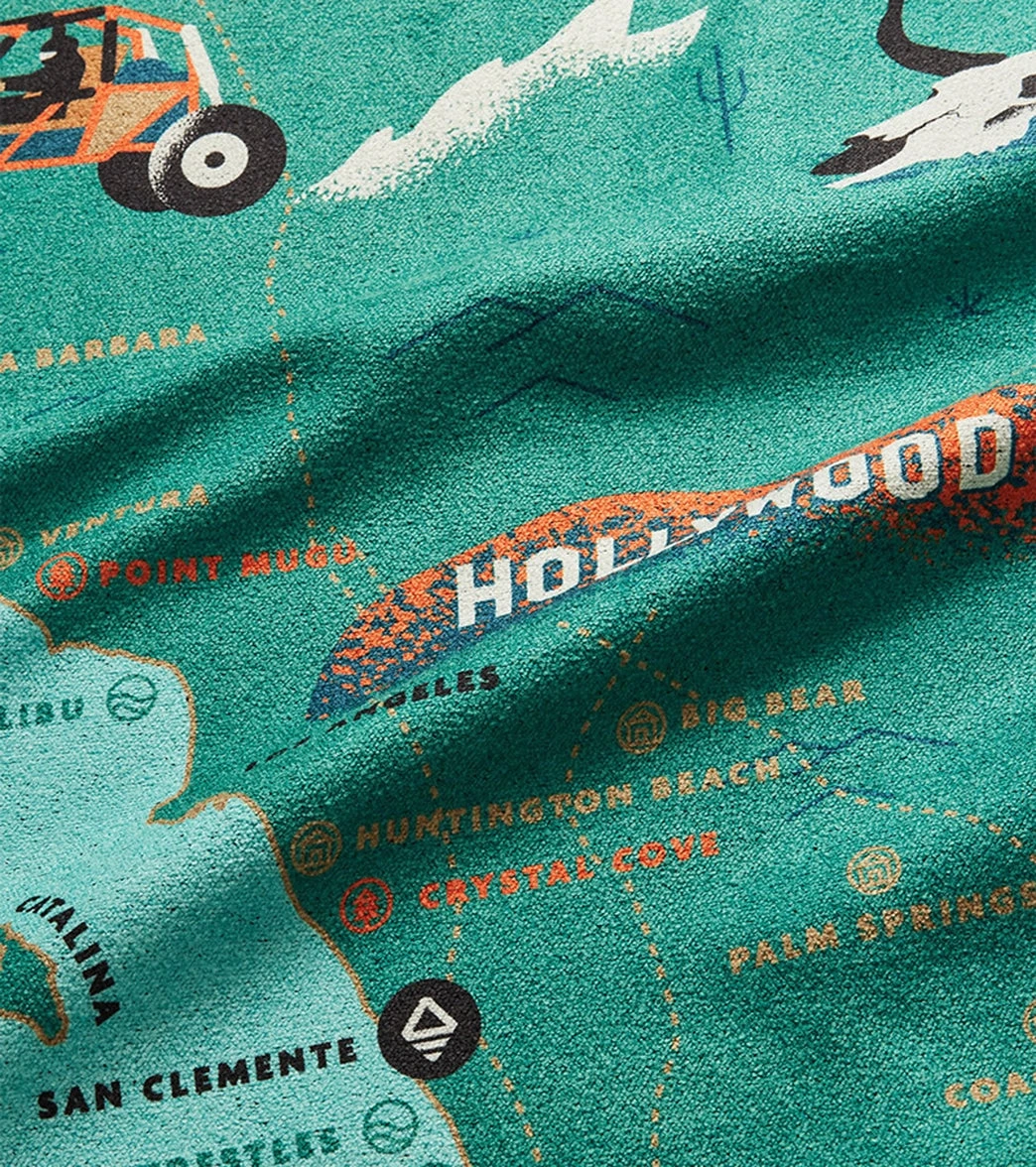 Nomadix Original Towel California Map - Image 3