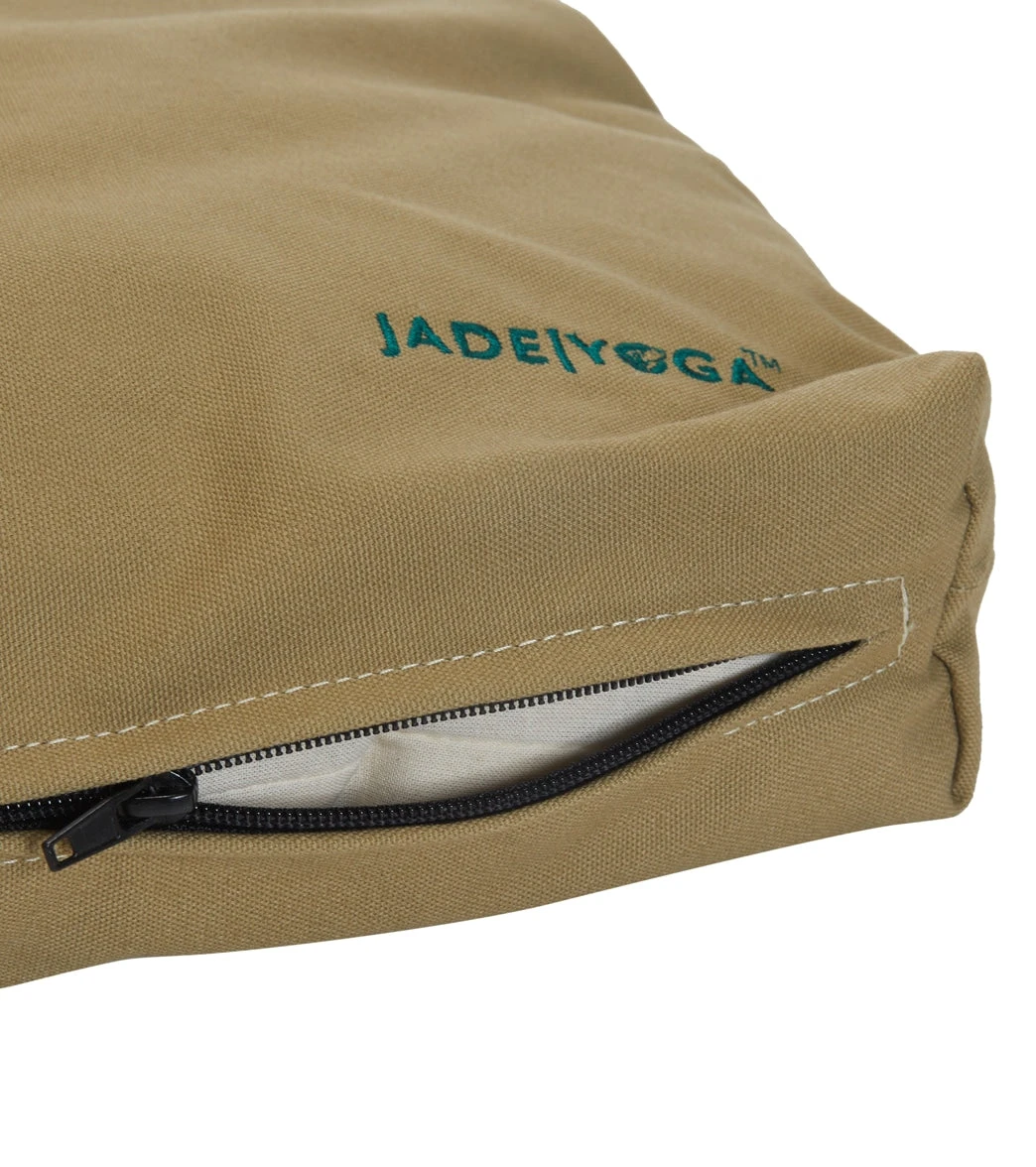 Jade Yoga Zabuton Cushion Khaki
