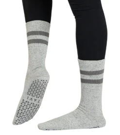 Tavi Kai Grip Socks Retro Light Grey