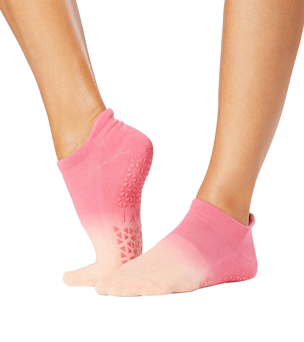 Tavi Savvy Grip Socks Tangerine Ombre
