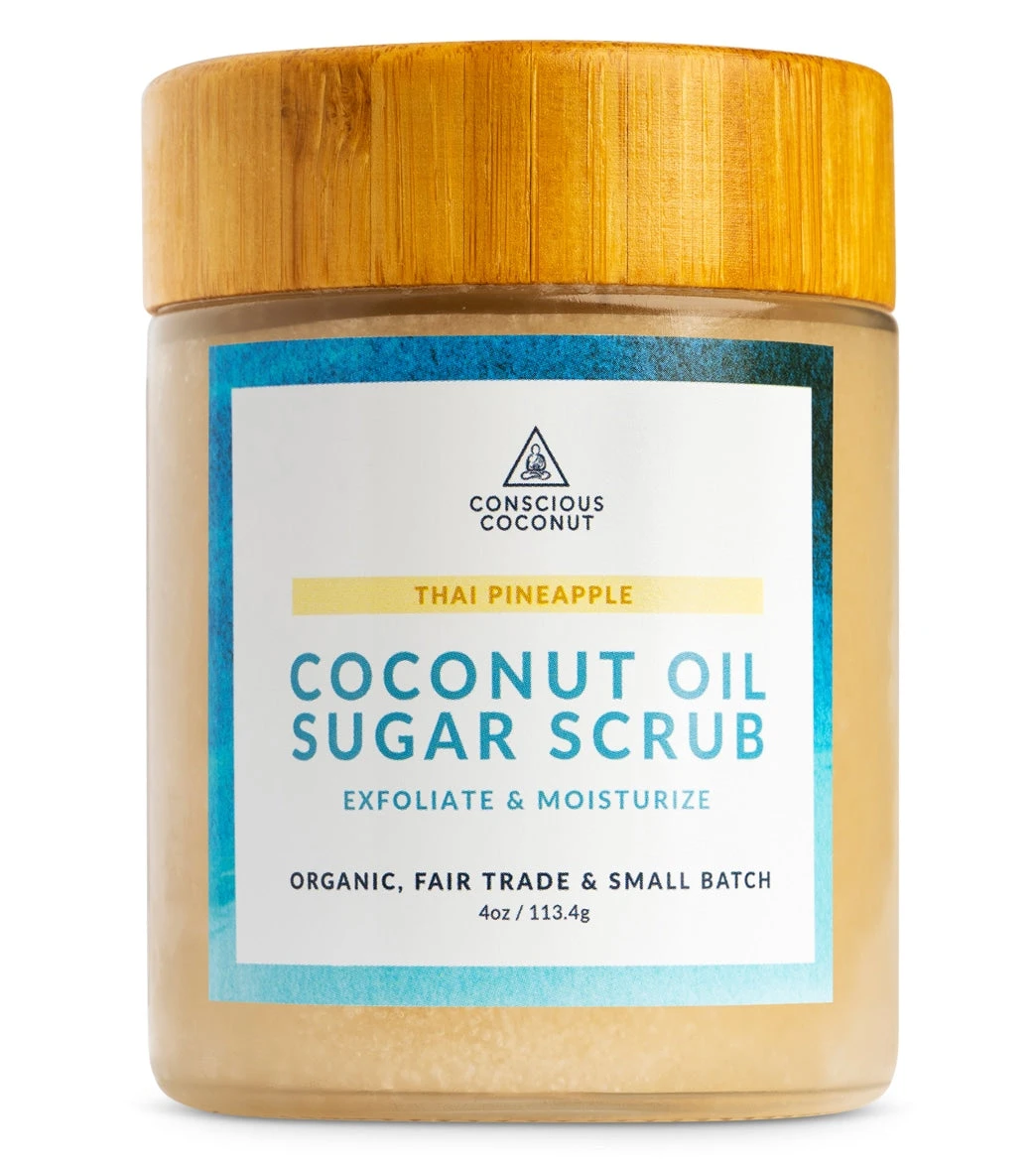 Conscious Coconut Oil Sugar Scrub - Image 4
