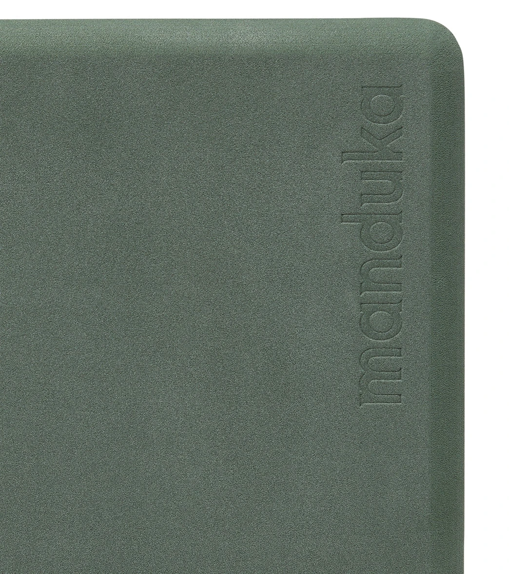 Manduka Recycled Foam Yoga Block Sage - Image 3