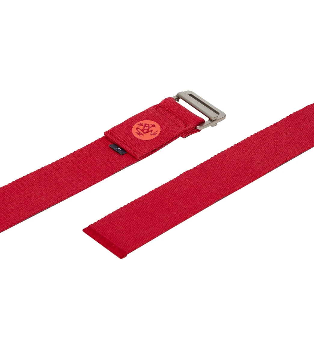 Manduka AligN 8' Yoga Strap Rose