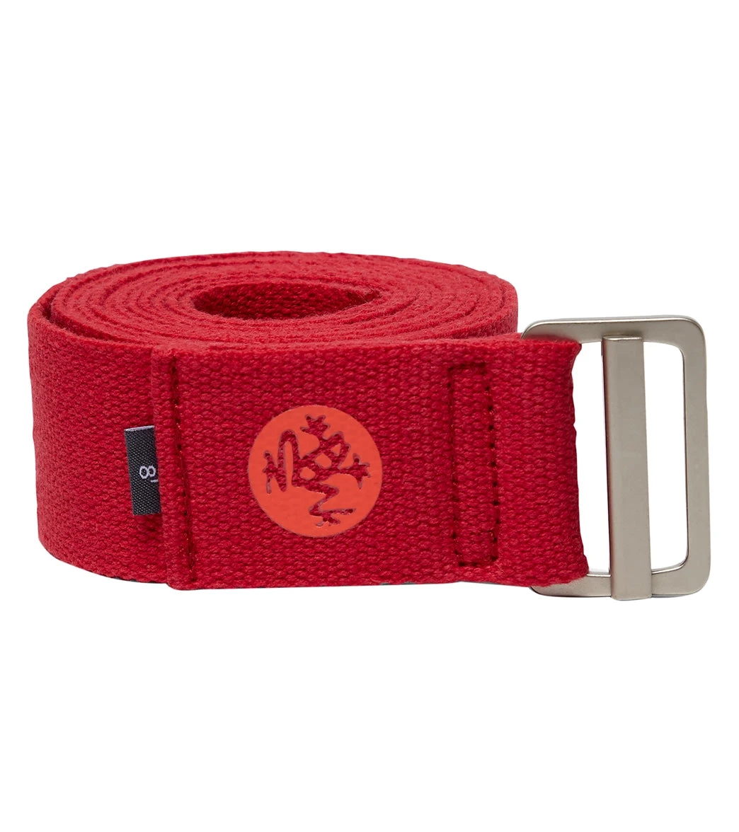 Manduka AligN 8' Yoga Strap Rose - Image 3